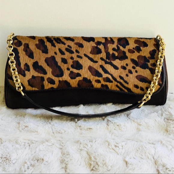 Calf hair & leather Ann Taylor bag - Picture 3 of 8